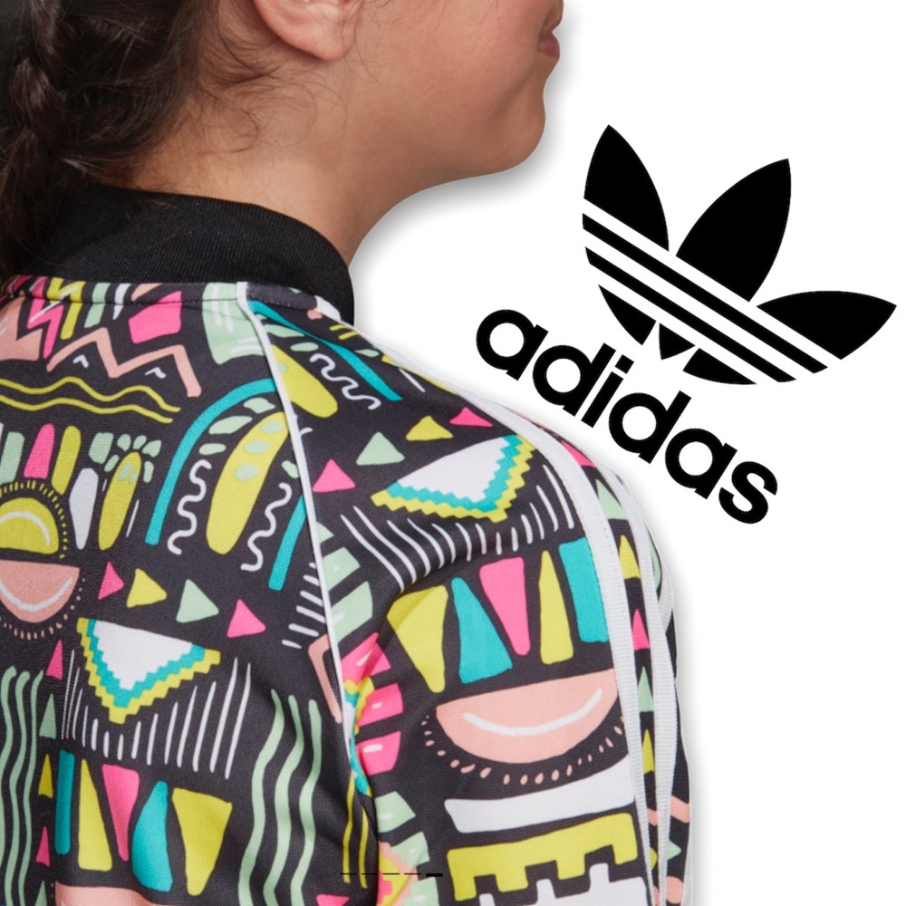 ADIDAS | Teen Cropped Superstar (SST) Multi Jacket - Picture 8 of 16